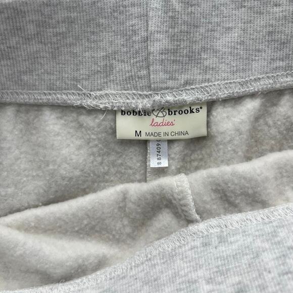 Bobbie Brooks Gray Sweatpants Elastic Waistband Size Medium - Picture 3 of 7